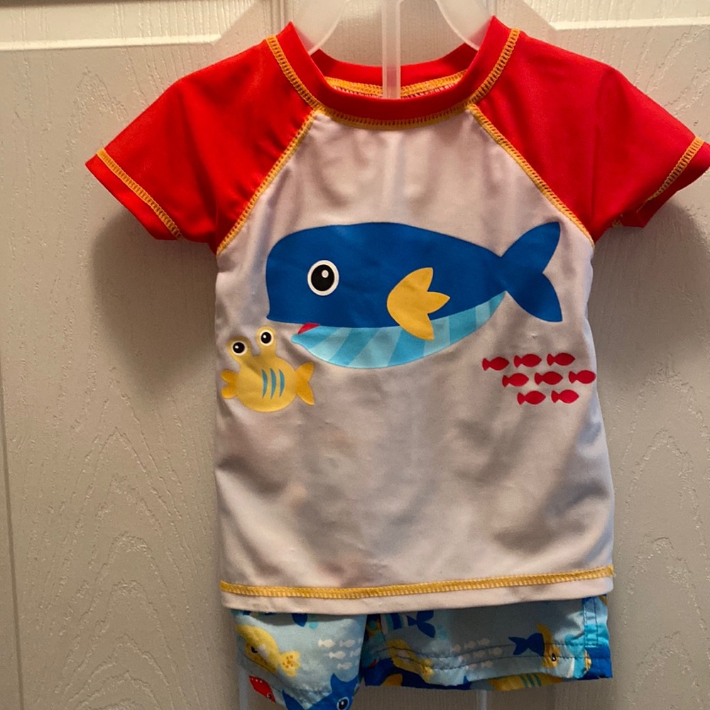 Swim suit - Sol Swim - fish printed